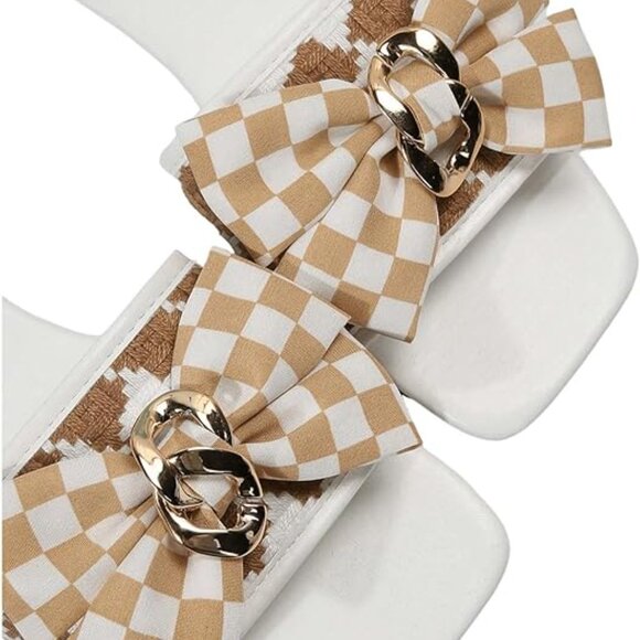 Bow women's sandals - Picture 3 of 7